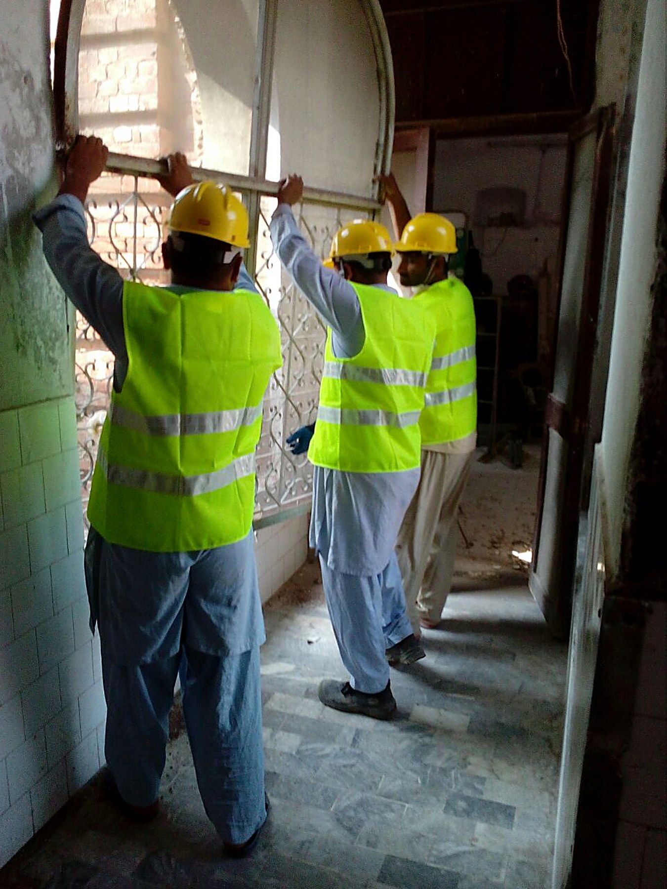 Window restoration at Mayo Hospital